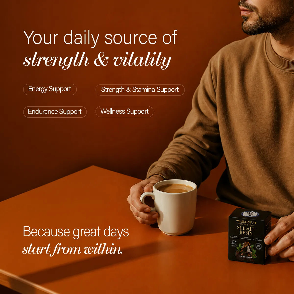 Shilajit Resin for Energy and Vitality | Best for Daily Energy