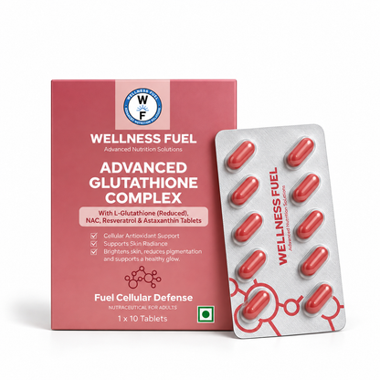 Advanced Glutathione Complex by Wellness Fuel | Best for Skin Glow & Antioxidant Support