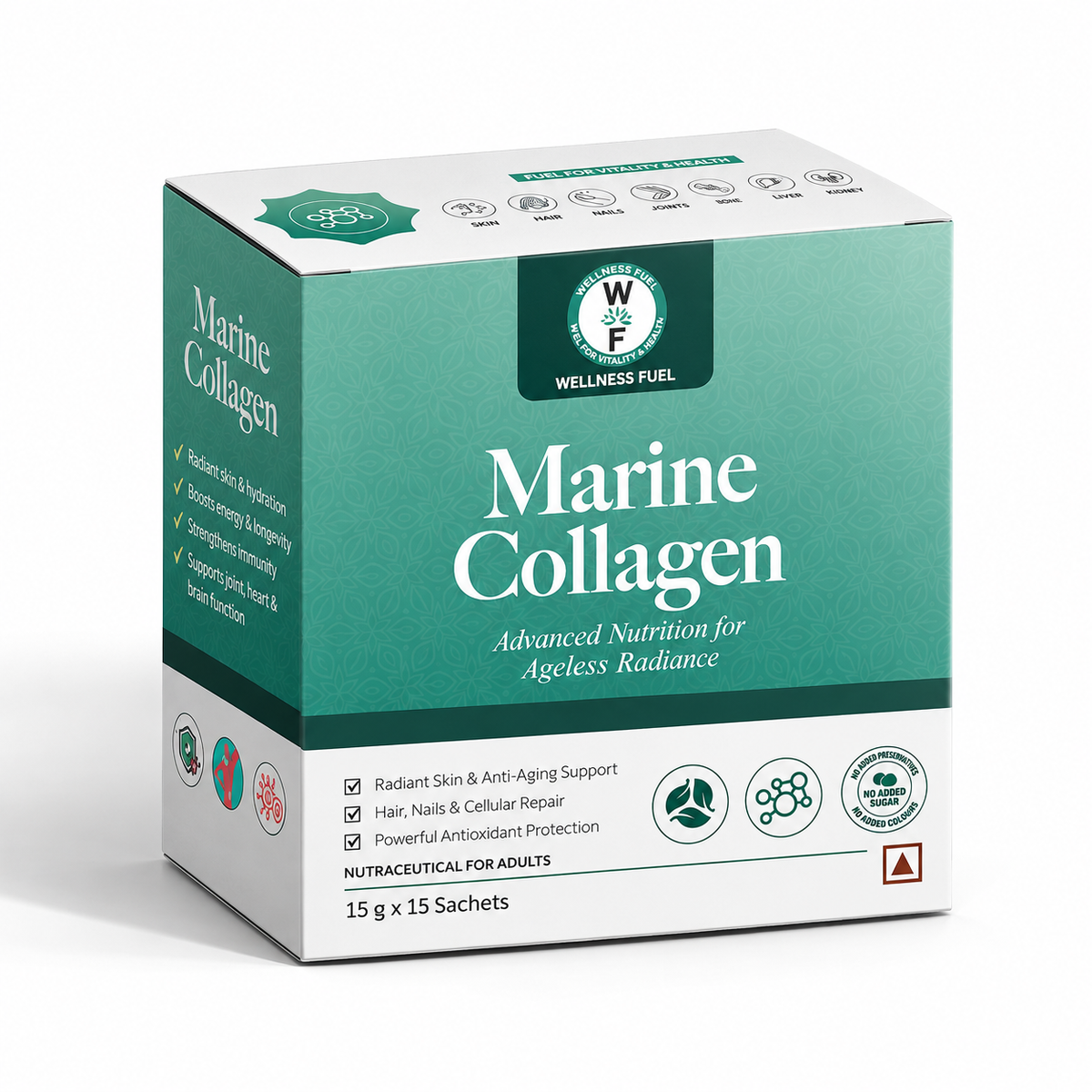 Marine Collagen by Wellness Fuel | Best for Skin, Hair & Nails